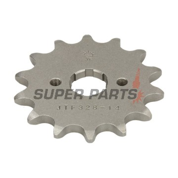 Преден пиньон -JT- JTF328,14, 14 зъба, Honda CM 250 1982, XR 200 1986-2002, XR 250 1984-1985, 1987