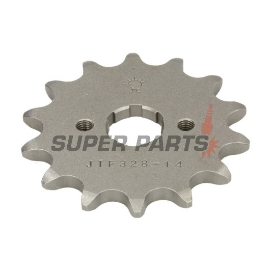 Преден пиньон -JT- JTF328,14, 14 зъба, Honda CM 250 1982, XR 200 1986-2002, XR 250 1984-1985, 1987