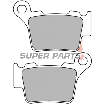 Накладки -FERODO- FDB2165SG, Husqvarna CR / FE / SM / TC / TE / TX / WR / WR-E 125-510 2005-2018, KTM EXC / EXC-E / EXC-F / SMR / SX / SX-F 125-560 2003-2017