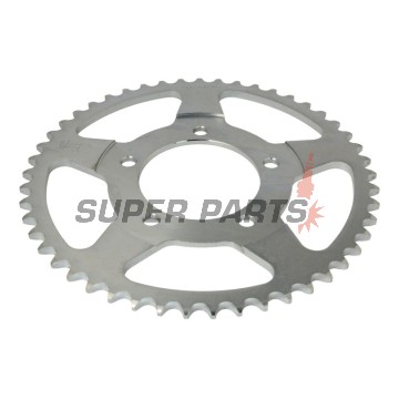 Заден пиньон -JT- JTR807,49, 49 зъба, стоманен, Suzuki GSF 400 1990-1995, GSF 650 2007-2015, GSX 400 1988-1992, GSX 650 2008-2017, GSX-R 400 1988-1992, RF 400 1993, SV 650 1999-2015