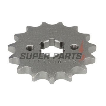 Преден пиньон -JT- JTF1550,15, 15 зъба, Betamotor RR 125 2006-2020, RR Enduro 125 2011-2020, SM 125 2006-2010, Husqvarna TE 125 2011-2013, Yamaha MT 125 2014-2017, T 105 1997-1998, WR 125 2008-2016, YZF 125 2015