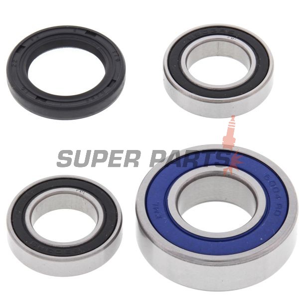 Колесен лагер комплект -4 RIDE- заден, Husqvarna CR 125 1993, Kawasaki KDX 200 1983-1985, Kawasaki KX 125 1983-1984
