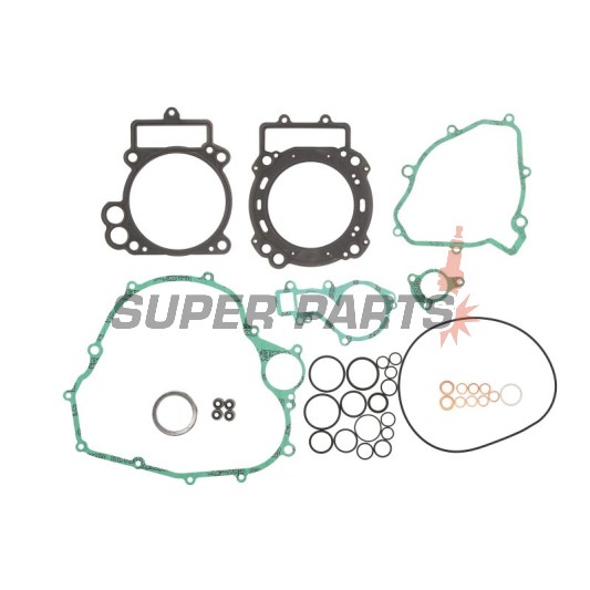 Пълен комплект гарнитури за двигател -ATHENA- KTM Duke 690 2008-2011, Enduro 690 2008-2013, Rally 690 2007-2010, SMC 690 2008-2010/2012-2013, Supermoto 690 2007-2009