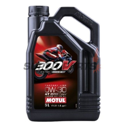 Двигателно масло -MOTUL- 0W30, пълна синтетика + естер, 5L