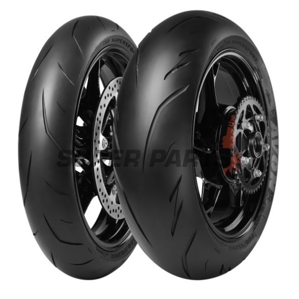 Предна шосейна гума -AVON- 120/70ZR17, 3D SUPERSPORT