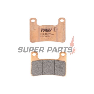 Накладки -TRW- MCB752TRQ, Harley-Davidson XR1200X Sportster + Hyosung GT650R Comet / GV700 Aquila + Kawasaki H2 Ninja SX / Z1000-Z1000SX / ZX10R / ZX1000 Ninja + Suzuki GSX1300R Hayabusa / GSX-R600-1000 / GSX-S1000 (2004-2020)