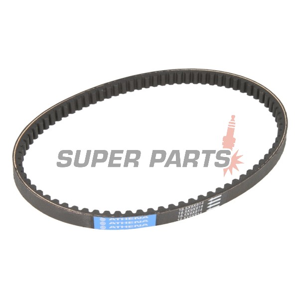 Ремък -ATHENA- S410000350015, 814x18.5mm, Aprilia Leonardo 125 1995-2001, Leonardo 150 1996-2004, Mojito 50 2004-2008, Scarabeo 50 1993, Scarabeo 125 1999-2004, Scarabeo 150 1999-2002, Scarabeo 200 1999-2003