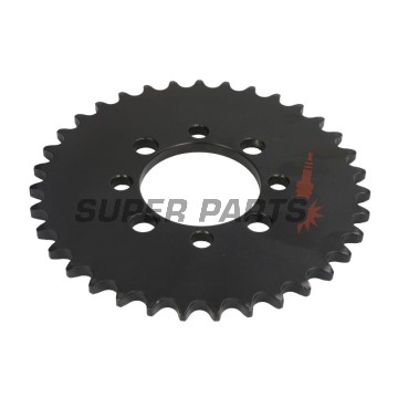 Заден пиньон -JT- JTR801,35, 35 зъба, стоманен, Kawasaki AE 50 1982-1983, AE 80 1981-1983, AR 50 1981-1983, AR 80 1982-1983, KLX 110 2002-2020, Z 125 2019-2020, Suzuki DR-Z 110 2003-2005, FM 50 1980-1998, FR 70 1975-1987, GT 50 1977-1980