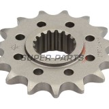 Преден пиньон -JT- JTF704,15, 15 зъба, Aprilia ETV 1000 2001-2006, 2008, RST 1000 2001-2004, RSV 1000 1998-2015, SL 1000 2000-2006, Tuono 1000 2003-2016, Tuono 1100 2015-2020, BMW F 650 2000-2002, 2008-2012, F 700 2018