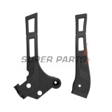 Протектори за рамка -POLISPORT- черен, FANTIC XE; YAMAHA YZ 125/250 2005-2024