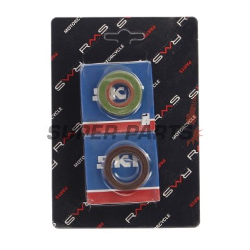 Лагери и семеринги за колянов вал комплект -RMS- Aprilia AF1 50 1986-1994, Aprilia Pegaso 50 1992-1997, Aprilia Red Rose 50 1988-1996, Aprilia RS 50 1993-2006, Aprilia RX 50 1988-2006, Aprilia Tuareg 50 1984, 1986-1990