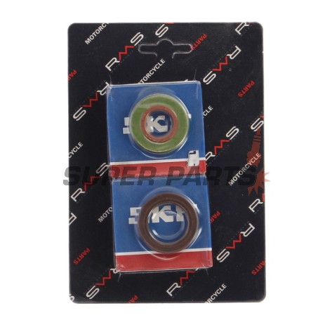 Лагери и семеринги за колянов вал комплект -RMS- Aprilia AF1 50 1986-1994, Aprilia Pegaso 50 1992-1997, Aprilia Red Rose 50 1988-1996, Aprilia RS 50 1993-2006, Aprilia RX 50 1988-2006, Aprilia Tuareg 50 1984, 1986-1990