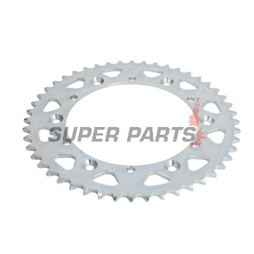 Заден пиньон -JT- JTR853,48, 48 зъба, стоманен, Kreideler 170 170 2004-2006, Yamaha DT 200 1989-1995, IT 200 1984-1986, SR 500 1991-1999, TT 250 1989-2004, TT 350 1986-1992, TT 600 1983-1992, 1996-2003, TT-R 250 1999-2006, WR 125/400 1998