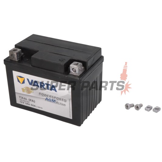 Акумулатор -VARTA- YTX4L-BS READY, 3Ah 12V