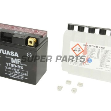 Акумулатор -YUASA- YT9B-BS, 8Ah 12V