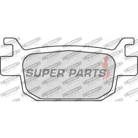 Накладки -FERODO- FDB2212EF, Honda NSS Forza 125 - 2015-2022