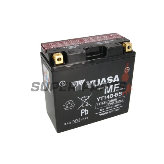 Акумулатор -YUASA- YT14B-BS, 13Ah 12V