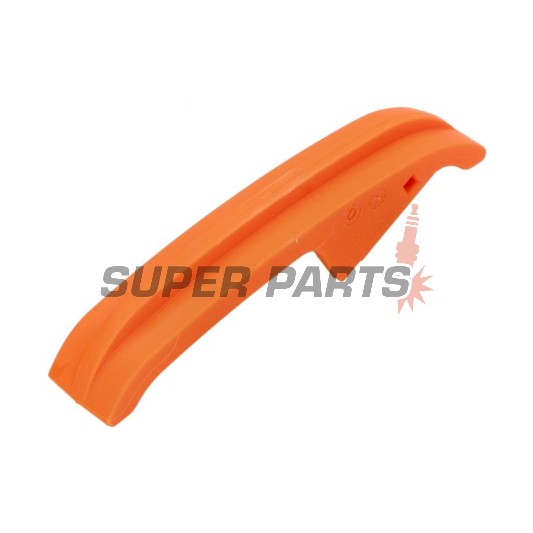 Водач за верига -POLISPORT- оранжев, полиуретан, KTM EXC, EXC-F, SX, SX-F, XC, XC-F 125-500 2022-2024