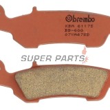 Накладки -BREMBO- 07YA47SD, Yamaha YZ 250F (2007)