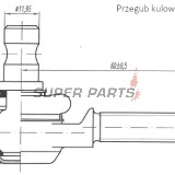 Външен кормилен накрайник -4 RIDE- Suzuki LT 250 1987-1998, Suzuki LT-F 250/300 1997-2002