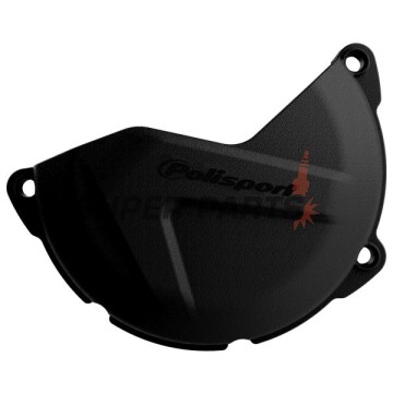 Предпазител за капак на съединителя -POLISPORT- черен, YAMAHA WR, YZ 450 2011-2023