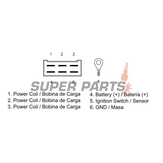 Реле за зареждане -DZE- реле-регулатор, 12V, 20A, APRILIA CLASSIC, LEONARDO, MX, PEGASO, RS, RX, SCARABEO, SX 125-650 1990-2008