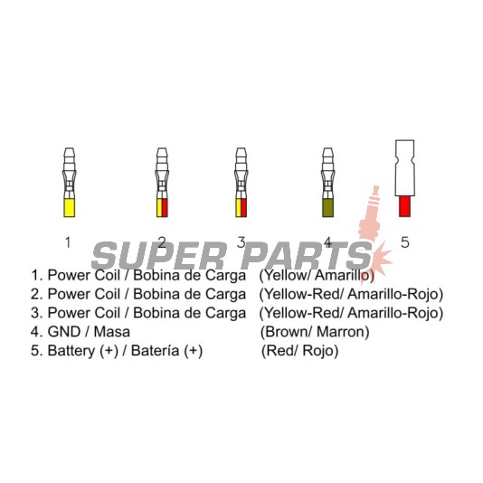 Реле за зареждане -DZE- реле-регулатор, 12V, 35A, POLARIS RANGER, SPORTSMAN 500/600/700 2004-2004