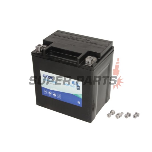 Акумулатор -EXIDE- YB30L-B AGM12-31 RE, 30Ah 12V