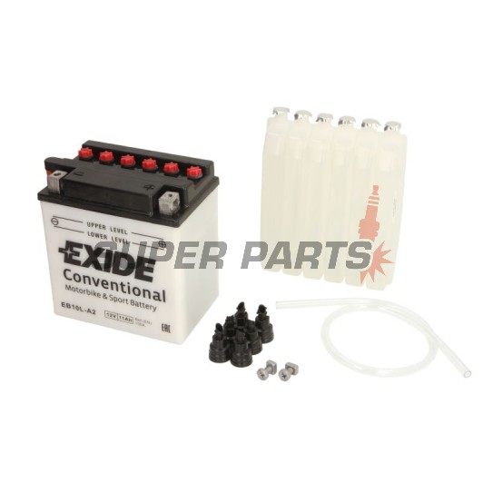 Акумулатор -EXIDE- YB10L-A2, 11Ah 12V
