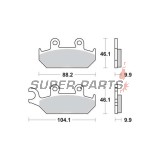 Накладки -TRW- MCB627, Yamaha XT600E/600Z Tenere, XTZ660 Tenere (1990-2003)
