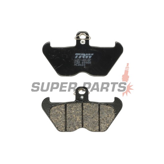 Накладки -TRW- MCB680, Beta Evo/Minicross/Minitrial 50-300 2T/4T, BMW K/K1 1000-1200LT/RS, BMW R 850/1100/1150GS/RT/RS/S/C (1988-2005)