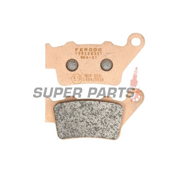 Накладки -FERODO- FDB2005ST, Aprilia ETV Caponord / Pegaso, BMW C / C1 / F / S, Ducati Monster / Scrambler, Gas Gas EC / MC, Honda CB / NX / SLR, Husaberg FE / FC, Husqvarna CR / SM / TC / TE / WR, KTM Duke / EXC / LC4 / SX / Super Duke, Triumph Street Tr