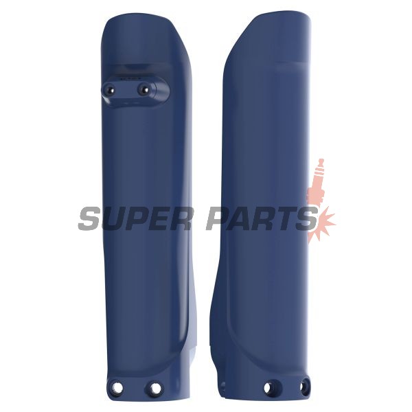 Протектори за предница (колове) -POLISPORT- сини, HUSQVARNA FC, FE, TC, TE, TX, FX 125-501 2015-2023