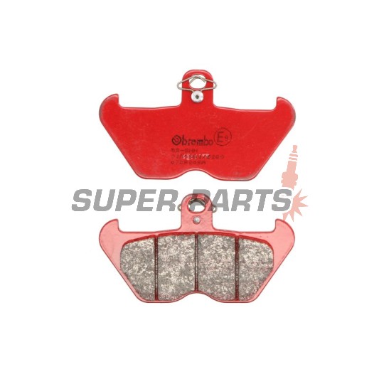 Накладки -BREMBO- 07BB24SA, BMW GS/RT/RS, Ducati Monster, Aprilia RS/Tuareg, Cagiva Mito, KTM LC4 & Beta Evo (1988-2013)