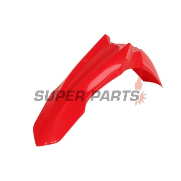 Преден Supermoto калник -POLISPORT- червен, HONDA CRF 250/450 2013-2017