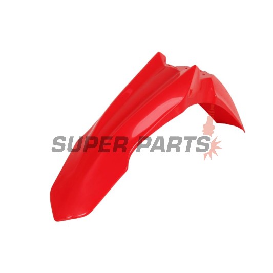 Преден Supermoto калник -POLISPORT- червен, HONDA CRF 250/450 2013-2017
