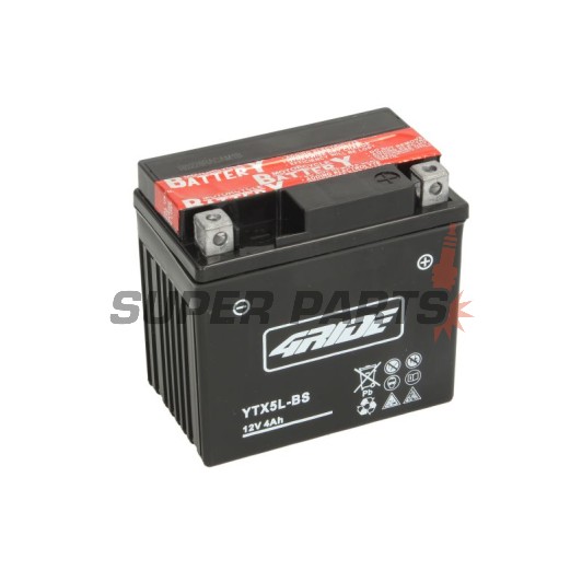 Акумулатор -4 RIDE- YTX5L-BS 4RIDE, 4.2Ah 12V