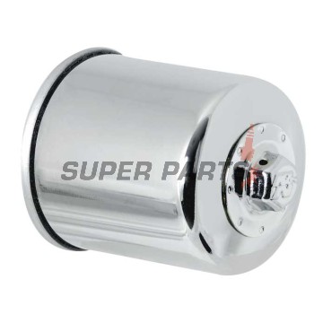 Маслен филтър -K&N- KN-303C, хром, със 17мм гайка за лесно развиване