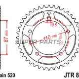 Заден пиньон -JT- JTR823,41, 41 зъба, стоманен, Suzuki GS 500 1988-2010, GSF 250 1990-2000, GSX 250 1991-1993, GW 250 2012-2017, SFV 650 2009-2015, SV 650 2016-2019