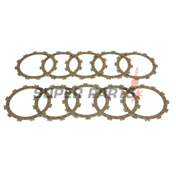 Съединител комплект (дискове) -FERODO- FCD0430, Kawasaki ZX-10R Ninja 1000 (2004-2015), Suzuki GSX-R1000 (2001-2004), Yamaha MT-10 1000 (2016-2019), YZF-R1 1000 (2015-2019)