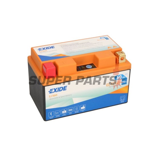 Акумулатор -EXIDE- ELTZ14S, 60Wh (5Ah), 12V, Lithium-ion