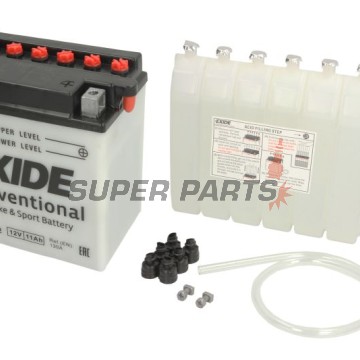Акумулатор -EXIDE- YB10L-B2, 11Ah 12V