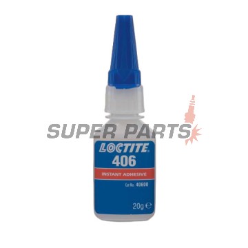 Лепило -LOCTITE- 406, секундно, за пластмаса и гума, 20g