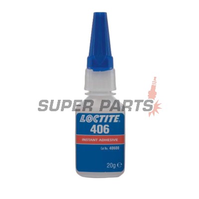 Лепило -LOCTITE- 406, секундно, за пластмаса и гума, 20g