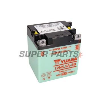Акумулатор -YUASA- 12N5.5A-3B, 6Ah 12V