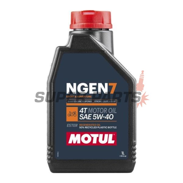 Двигателно масло -MOTUL- 5W40, пълна синтетика, 1L