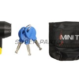 Заключващо устройство за мото диск -OXFORD- Mini T 5.5mm, жълт