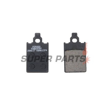 Накладки -FERODO- FDB697EF, Aprilia Red Rose, KTM Go, Malaguti F12 Phantom / F15 Firefox, Piaggio Free 50 1991-2006