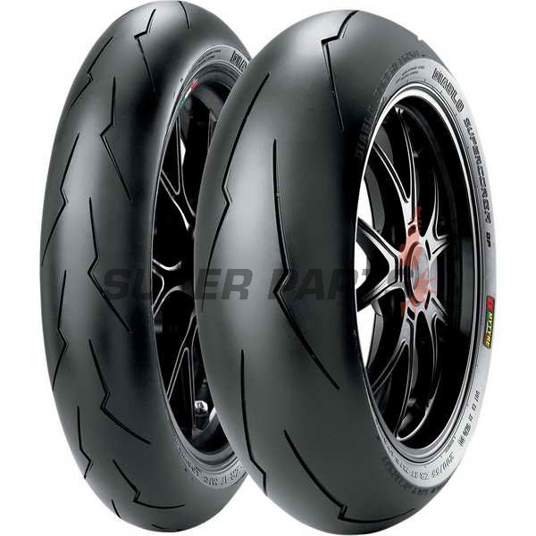 Задна шосейна гума -PIRELLI MOTOR- 190/55ZR17, DIABLO SUPERCORSA V2 SP