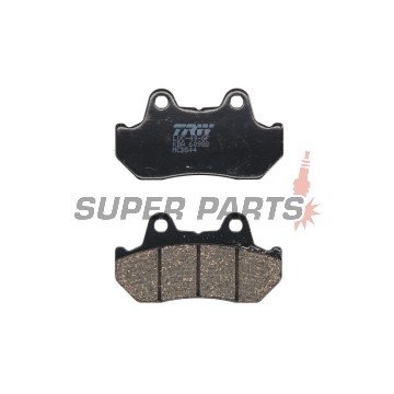 Накладки -TRW- MCB544, Honda CBR 1000F (1987-1988), CBX 1000/1100F Pro Link (1981-1983), CN 250 Helix (1986-2000), CX 500/650 Euro & Turbo (1982-1986), GL 650 Silverwing (1983), NS 400R (1985-1988), VF 400/500/700F Interceptor (1982-1987), VFR 700F/75